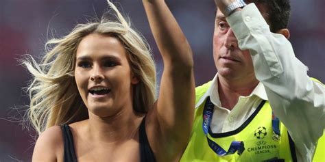 Champions League streaker shares fan